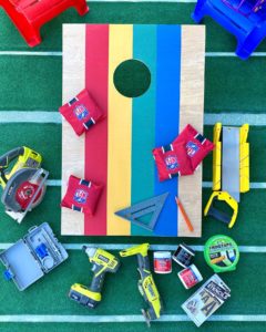 Easy Lightweight Baggo Board