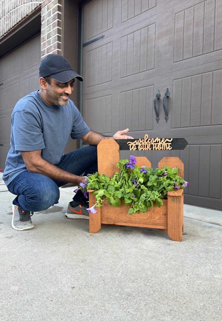 Welcome Planter Box